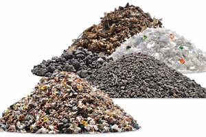  Applications 0–10 mm: ASR; PET Flakes; Dross; Incineration bottom ash; Electronic scrap (front to rear) 