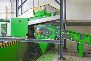  The magnetic separator‘s powerful electromagnets reliably remove all ferrous materials 