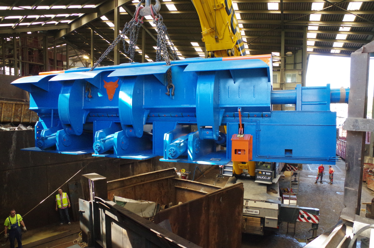 Bühlmann Recycling AG with new Terminator in operation - recovery