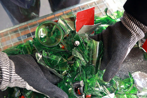  Glas recycling at the fair 