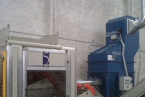  PowerCore® CPC6 dust collector used in glass recycling 