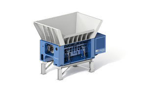  TEUTON ZS 55 currently ranks among the most versatile stationary shredders on the market, offering a great range of applications thanks to its unique screening basket system 