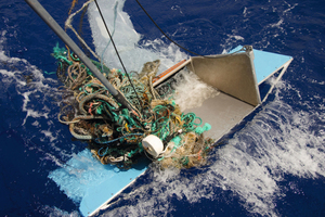  Plastikmüll im Meer  