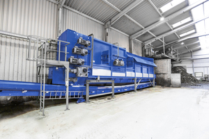  The BRT HARTNER DM Digestate Mixer is an aggregate that is used upstream from the composting unit for the optimal production of mixes from digestate and structuring materials 