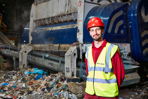  Managing Director James Wheeldon in front of Lindner’s Polaris 2800  