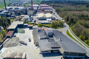  15 Bad Wurzach glassworks with recycling plant  