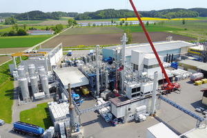  Fast 2 Mio. € hat die Richard Geiss GmbH in die jüngste Erweiterung ihrer Destillationskolonnen in Offingen investiert   