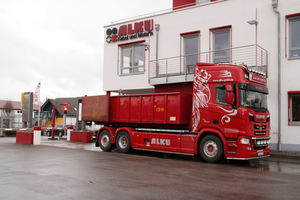  ALKU GmbH has its own three-truck vehicle fleet 