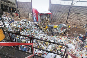  Hündgen in Swisttal/Germany sorts 30 truckloads of lightweight packaging waste every day, preparing it for different recycling channels  