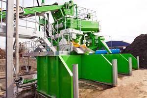  CDEnviro HYDRO:GRADE material recovery screen uses recycled water 