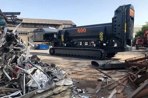  The Trax 600 tracked scrap shears offers flexible logistics in modern scrap yards. Lefort will present its mobile scrap shears at RecyclingAKTIV in Karlsruhe 