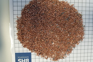  Mit dem von BHS-Sonthofen optimierten Verfahren zum Recycling von Meatballs lässt sich qualitativ hochwertiges Kupferkonzentrat gewinnen 