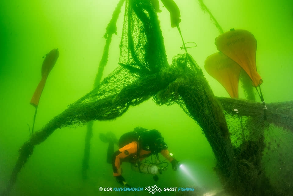 Prora Fish More than half a ton of lost fishing nets recovered off Prora (Isle of ...