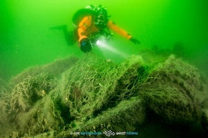  Allein in der Ostsee sollen jedes Jahr mehrere tausend Netze oder Netzreste verloren gehen 