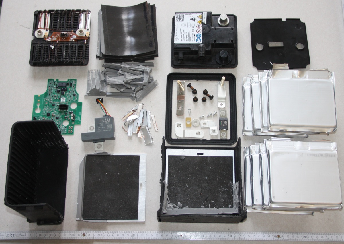 Recycling Chain For Spent Lithium Ion Batteries Recovery