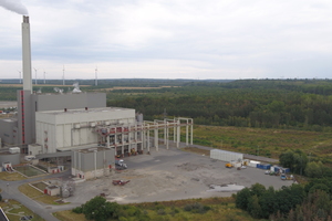  View of the site for the future sewage-sludge mono-incineration plant at Buschhaus, near Helmstedt 