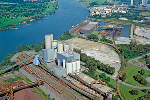  Hüttensand Mahlwerk in Duisburg-Schwelgern  