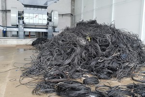  Processing of cable scrap 