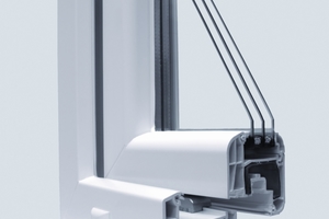  4 PVC window profiles 