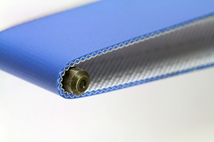  Nitta PU-Bänder sind für kleinere Rollendurchmesser geeignet und haben eine homogene und kompakte Oberfläche mit geringem Kontaminationsrisiko 