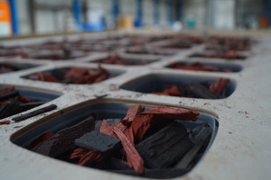  11 Filled containers during sampling 