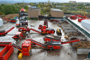  Example of a HAMMEL mobile metal plant  