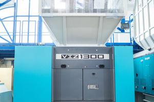  The new VIZ from Vecoplan can reliably shred numerous plastic materials 