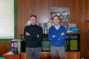  V.l.n.r.: Pietro Giulio Vincoli und Mauro Cibaldi  
