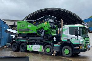  The ARJES IMPAKTOR 250 evo is delivered to Copia Metals &amp; Waste Ltd. 