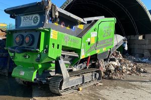  With the ARJES IMPAKTOR 250 evo, the company was able to accelerate the recycling process  