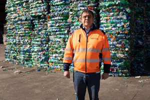  Sebastiano Chizzali in front of delivered material 