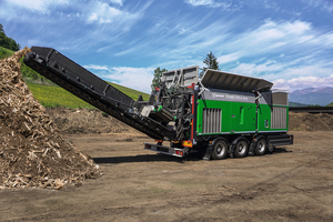  The Crambo direct for chipping wood and green cuttings. Two low-speed drums with teeth minimize the fines component, and are resilient against contraries 