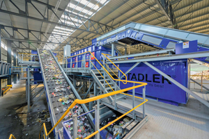  STADLER designed a flexible sorting plant for the Schroll Group in France. The facility was designed to allow for future expansion and the sorting of further fractions, as well as the possibility of installing robots 