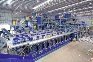  STADLER designed a new sorting plant for dry recyclable material for the Brazilian waste management company Flacipel Comércio de Aparas e Sucatas Ltda 