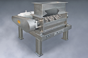  Die SCC-Schneidemaschine reduziert die Größe von hartem, weichen bzw. faserigem Material kontrolliert – mit minimalem Feinkornanteil und mit hohen Geschwindigkeiten 