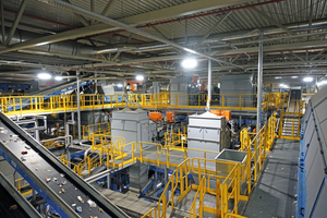  Mixed waste sorting plant at the Norwegian waste management company IVAR 
