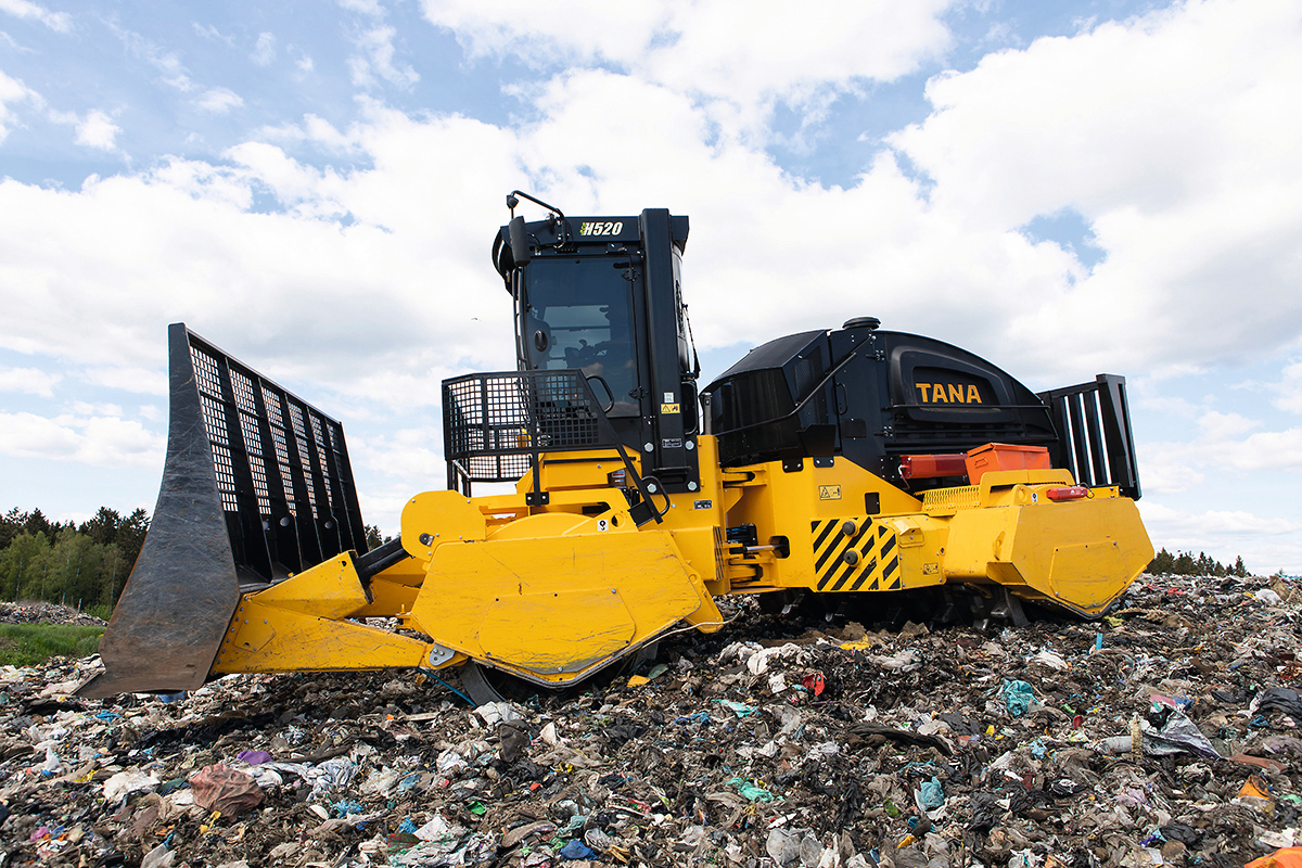 TANA takes landfill compactors to the next level recovery