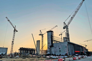  Construction work for the plant, which will go into operation in 2024, is already in full swing 