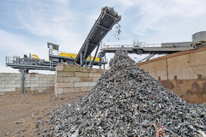  STEINERT SteelMaster produziert sauberen Stahl. 80-90 % des Volumens sind nach der Sortierung ofenfertig 