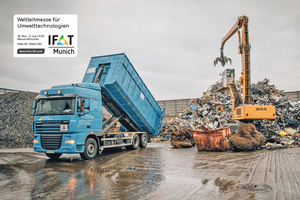  The exact weighing of material flows is playing an increasing role in the waste disposal and recycling industry 