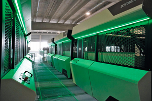  ZenRobotics robots line at the Remeo sorting facility 