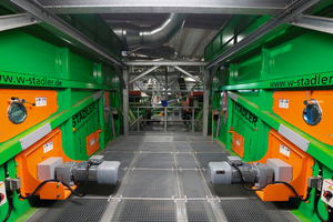  Ballistic separators from STADLER at the Remeo sorting facility 