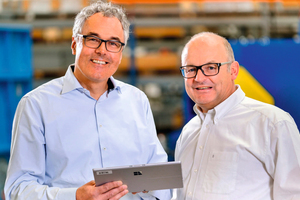  Willi Stadler and Claus Maier, CEO of STADLER® Anlagenbau GmbH 