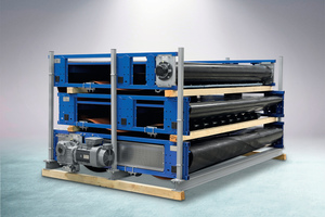  PX Conveyor is stackable for lower transport costs 