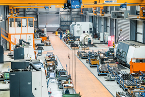  In der Produktion in Calbe werden jährlich rund 400 Doppstadt-Maschinen gebaut 