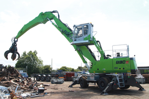  Schlüter will showcase the Sennebogen 830E Vario Tool, an electric material handler with a fully hydraulic and multi-functional quick-change system. Also on show will be the WA475-10 from Komatsu.  