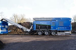  Eggersmann will present at RATL the TEUTON Z 50 single-shaft shredder and a STAR SELECT S 60 star screen.  