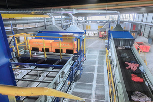  STADLER designed and built the plant, while TOMRA provided the NIR sorters 
