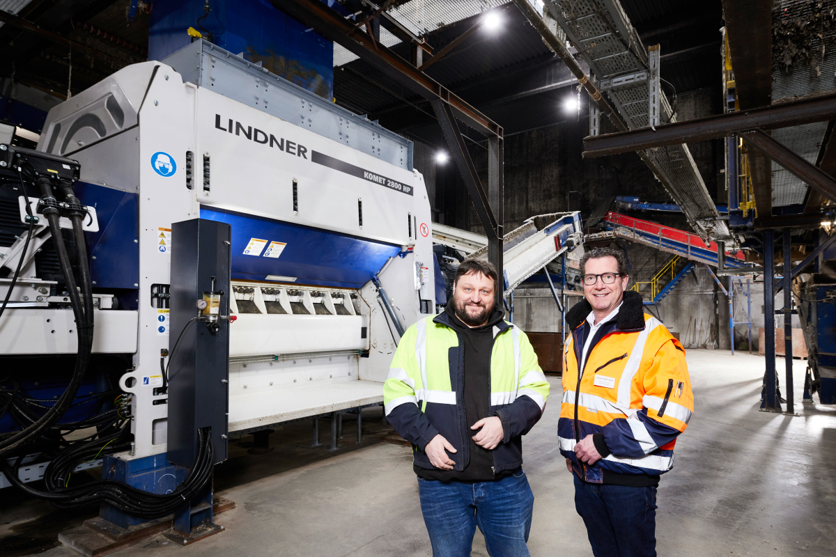 Pader Entsorgung Gmbh & Co Kg Lindner’s New Komet Series 3 - recovery Magazine – Recycling Technology
