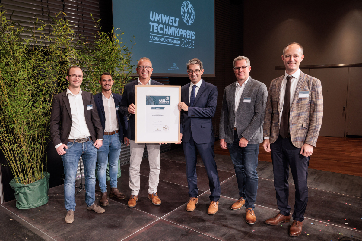 Die Max Wild GmbH erhielt Umwelttechnikpreis BadenWürttemberg